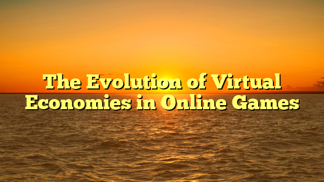 The Evolution of Virtual Economies in Online Games